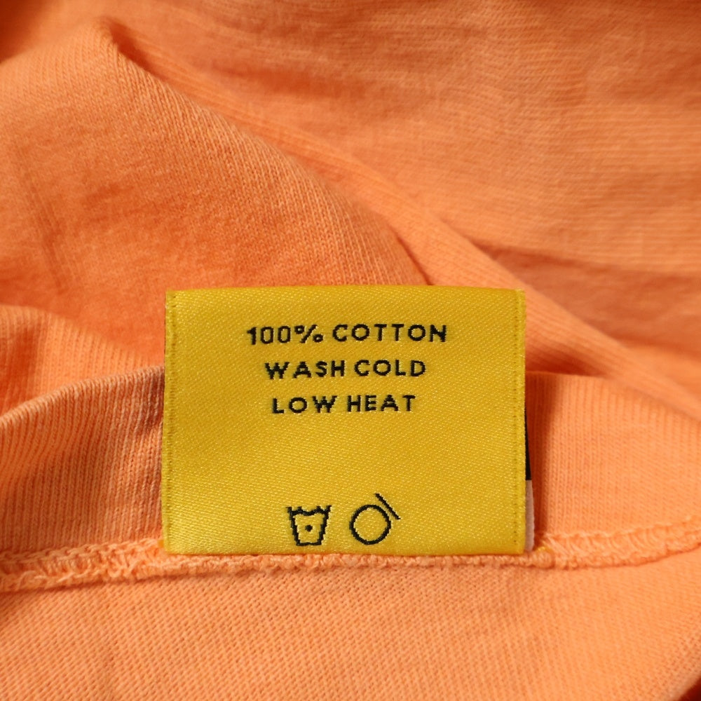 GALLERY DEPT.(ギャラリーデプト) Arm Logo L/S Tee アームロゴ 長袖Tシャツ ロンT オレンジ