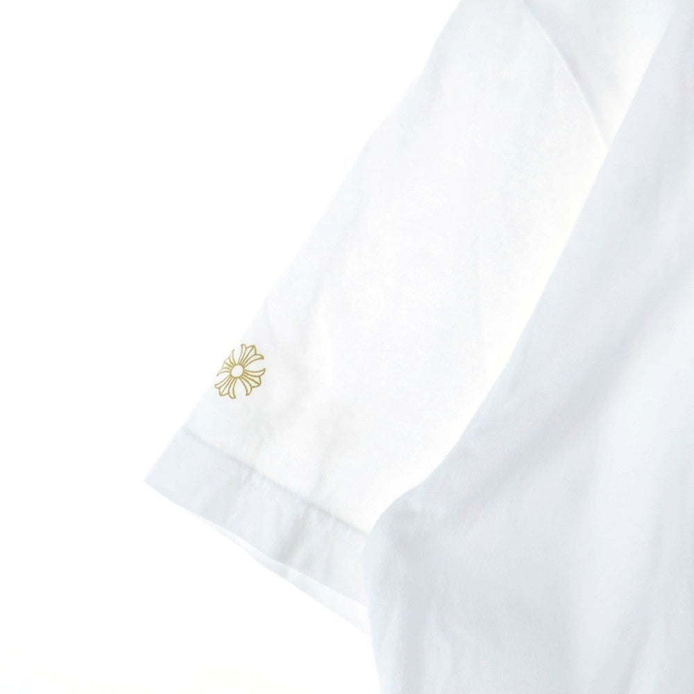 CHROME HEARTS(クロムハーツ) Camo Horseshoe S/S カモ柄 ホースシュープリント 半袖Tシャツカットソー ホワイト