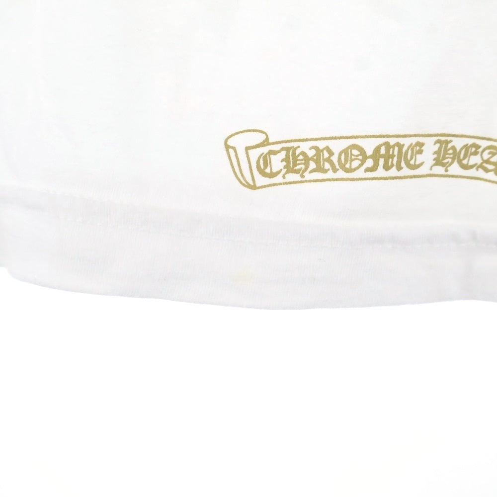 CHROME HEARTS(クロムハーツ) Camo Horseshoe S/S カモ柄 ホースシュープリント 半袖Tシャツカットソー ホワイト