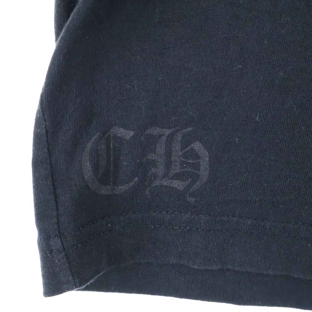 CHROME HEARTS(クロムハーツ) CH T-SHRT 1 バック アーチロゴ 半袖Tシャツ ブラック