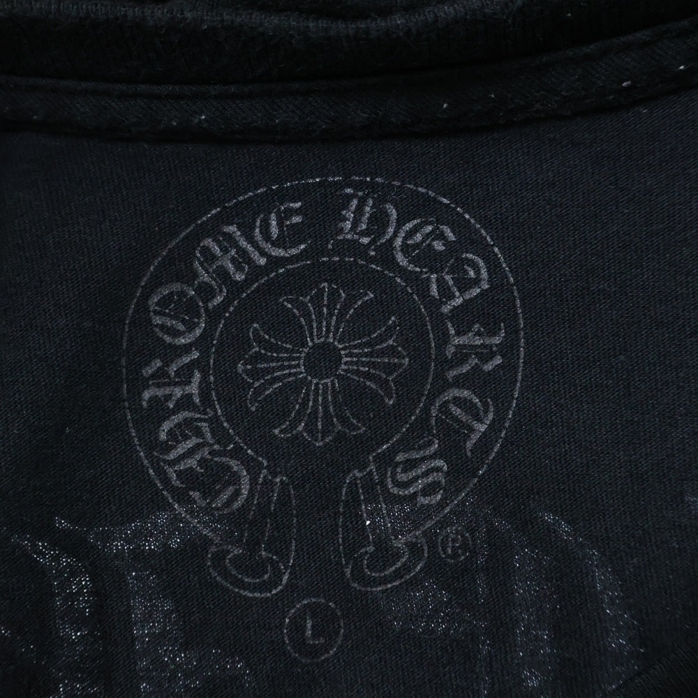 CHROME HEARTS(クロムハーツ) CH T-SHRT 1 バック アーチロゴ 半袖Tシャツ ブラック