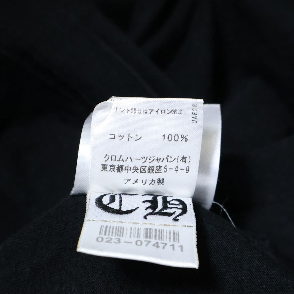 CHROME HEARTS(クロムハーツ) CH T-SHRT 1 バック アーチロゴ 半袖Tシャツ ブラック
