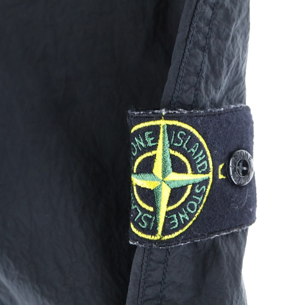 STONE ISLAND(ストーンアイランド) 24SS コンパスパッチ ナイロンメタル パンツ ブラック 801532519