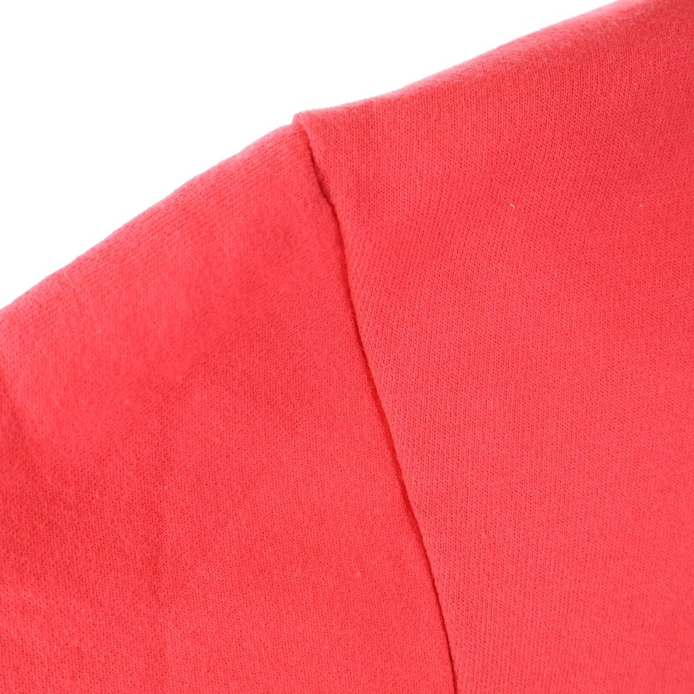 CHROME HEARTS(クロムハーツ) SWTSHRT PLVR バックスクロールラベルプリント スウェットプルオーバーパーカー レッド