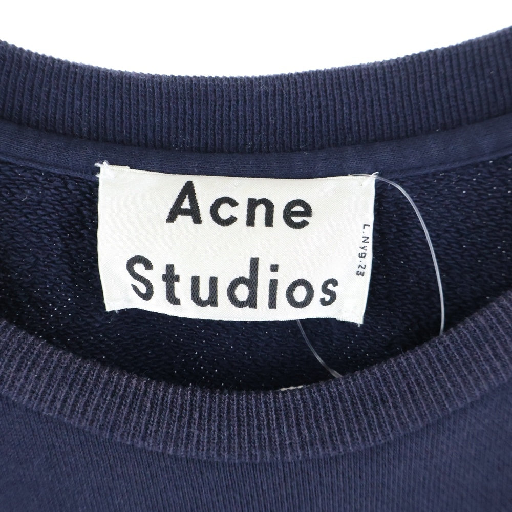Acne Studios(アクネ ストゥディオズ) 14SS クルーネック スウェット トレーナー ネイビー
