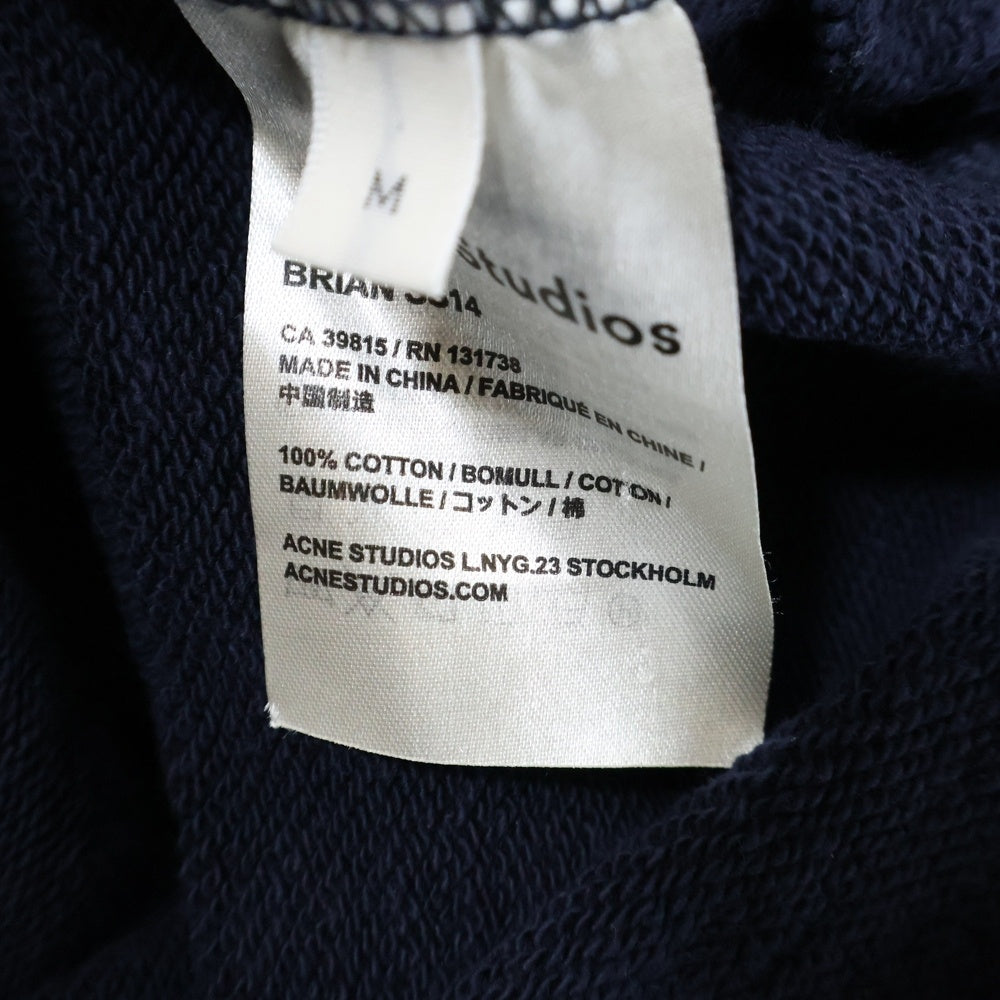 Acne Studios(アクネ ストゥディオズ) 14SS クルーネック スウェット トレーナー ネイビー