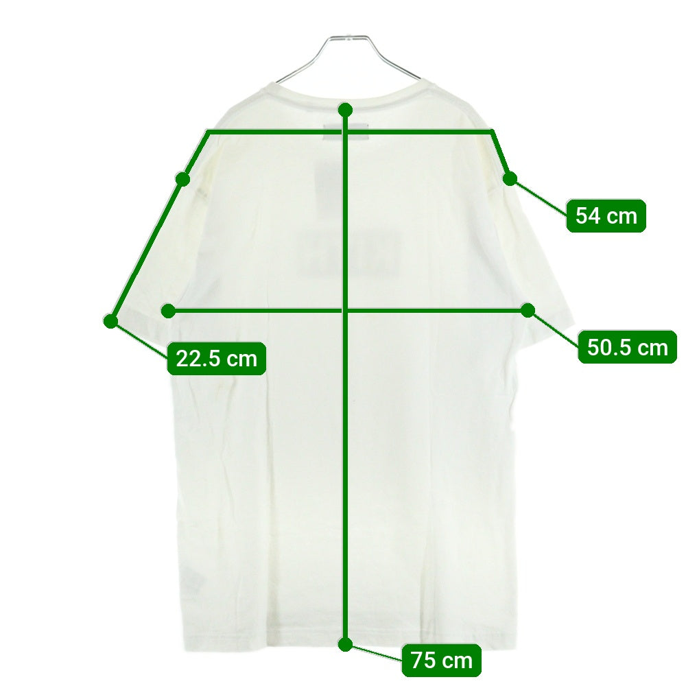 KITH(キス) ボックスロゴ プリント クルーネック 半袖 Tシャツカットソー ホワイト