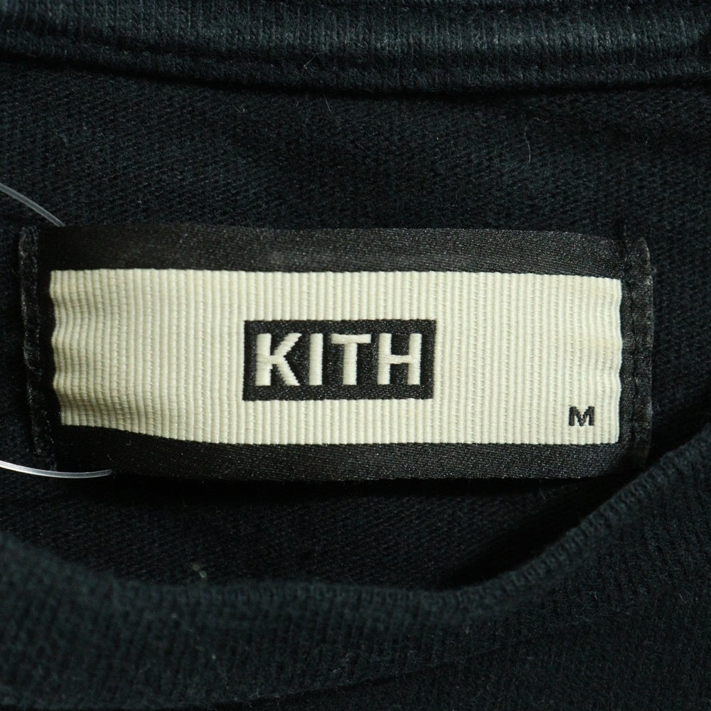 KITH(キス) ボックスロゴ プリント クルーネック 半袖 Tシャツカットソー ホワイト
