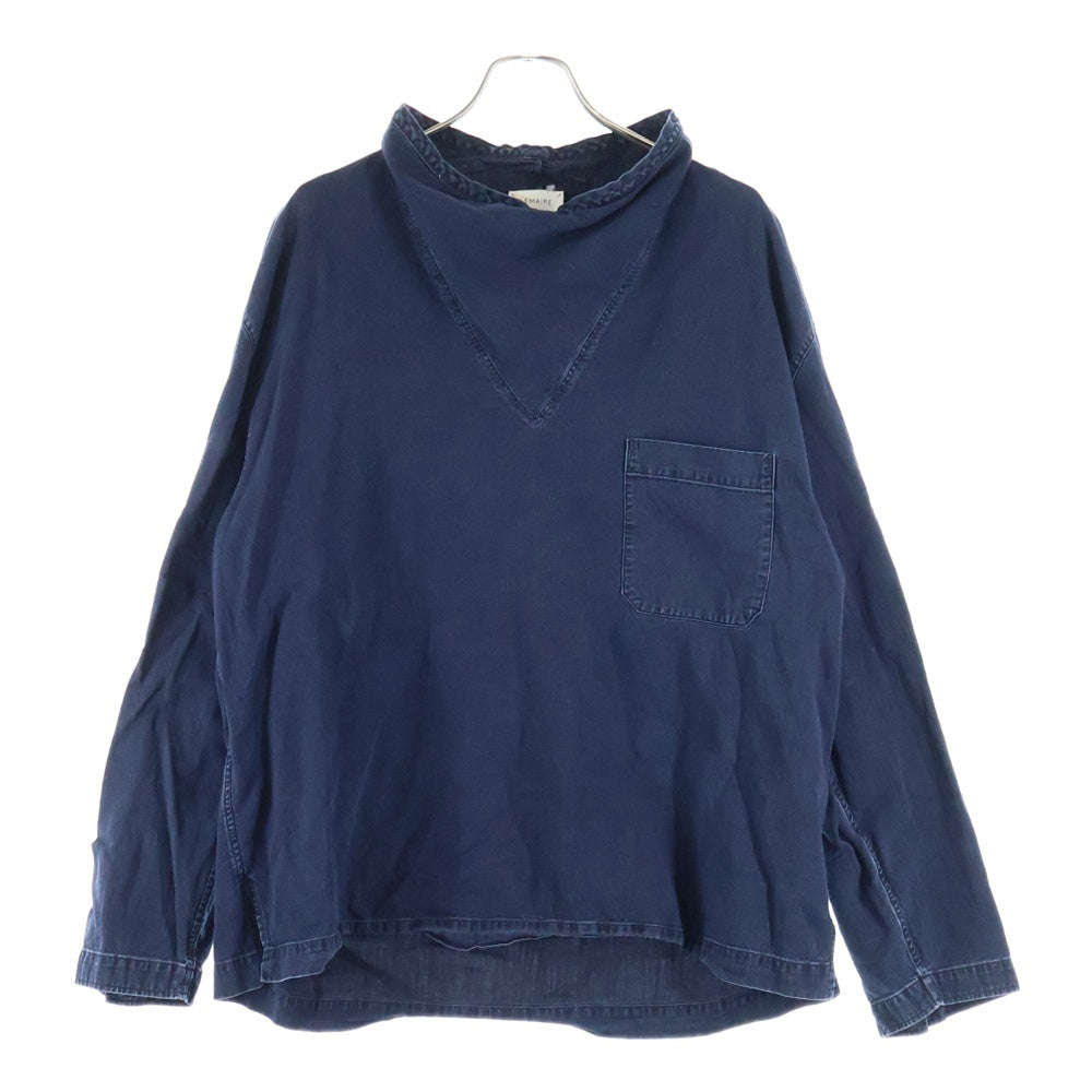 LEMAIRE(ルメール) 19SS ルースカラー プルオーバー デニム シャツ インディゴ