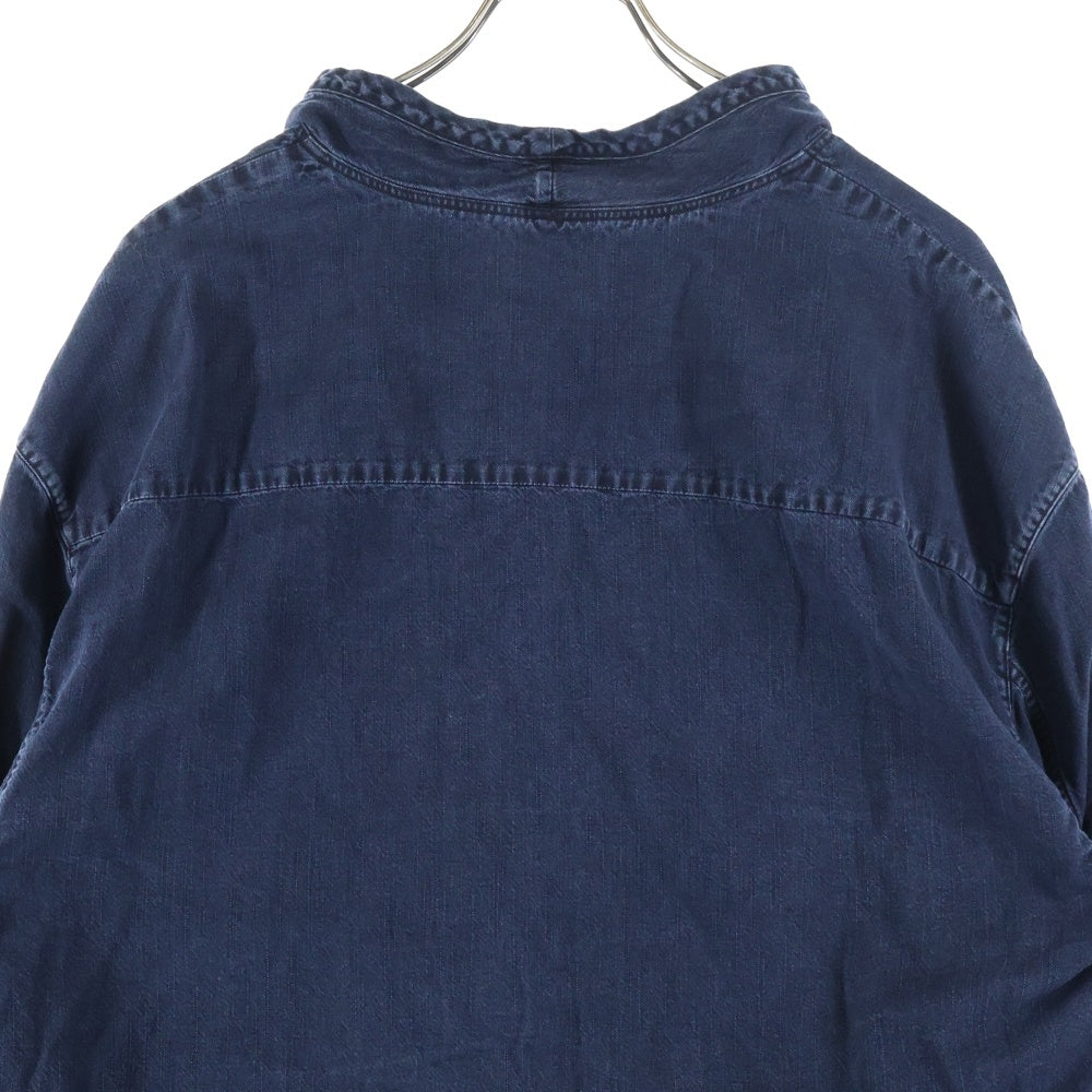 LEMAIRE(ルメール) 19SS ルースカラー プルオーバー デニム シャツ インディゴ