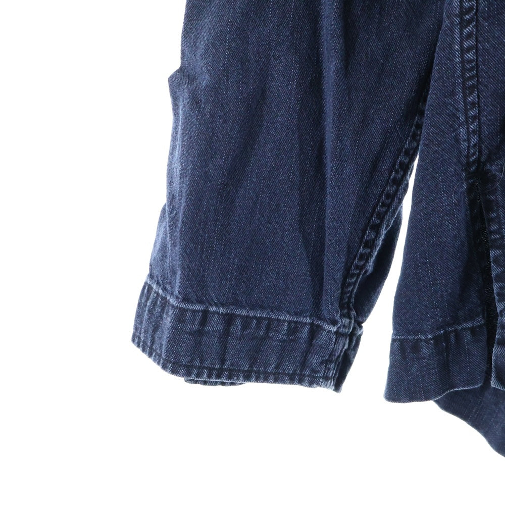 LEMAIRE(ルメール) 19SS ルースカラー プルオーバー デニム シャツ インディゴ