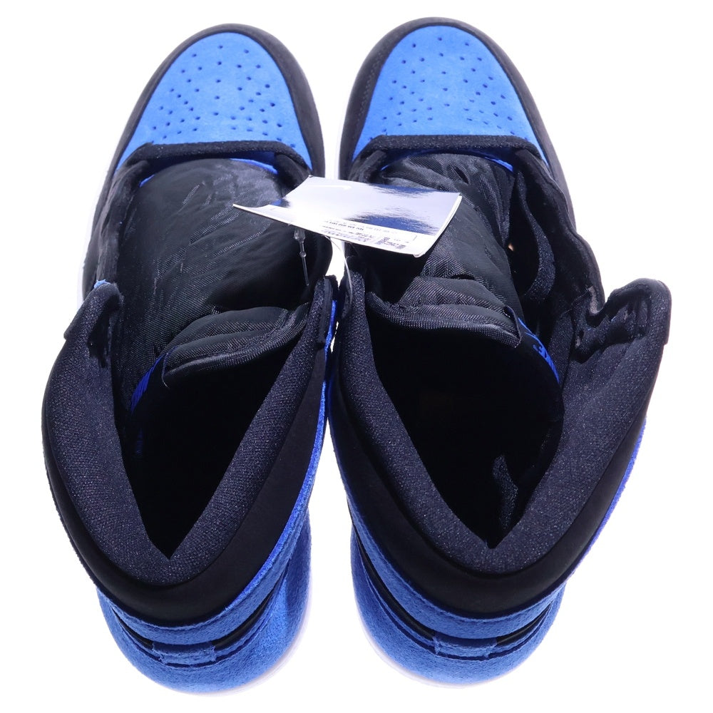 NIKE(ナイキ) AIR JORDAN 1 RETRO HIGH OG ROYAL REIMAGINED ジョーダン 1 レトロハイ OG ハイカットスニーカー ブルー/ブラック US9.5/27.5cm DZ5485-042