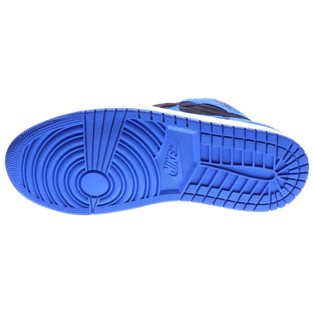 NIKE(ナイキ) AIR JORDAN 1 RETRO HIGH OG ROYAL REIMAGINED ジョーダン 1 レトロハイ OG ハイカットスニーカー ブルー/ブラック US9.5/27.5cm DZ5485-042