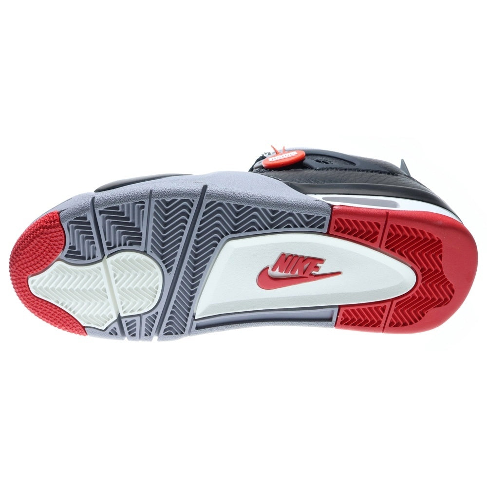 NIKE(ナイキ) AIR JORDAN 4 RETRO Bred Reimagined エアジョーダン4レトロブレッドリイマジンド ローカットスニーカー ブラック US9.5/27.5cm FV5029-006