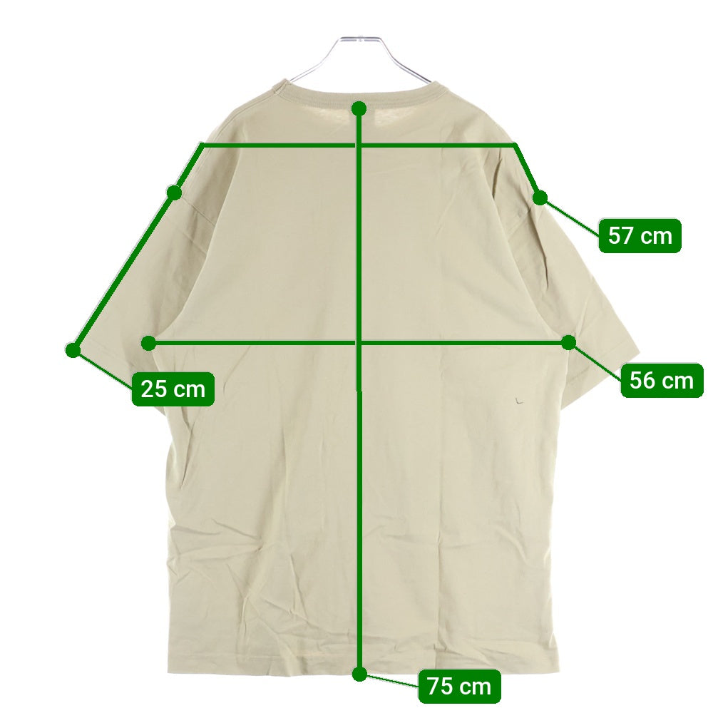 WTAPS(ダブルタップス) ×Champion チャンピオン ロゴワッペン 半袖Tシャツ ベージュ C8-U302