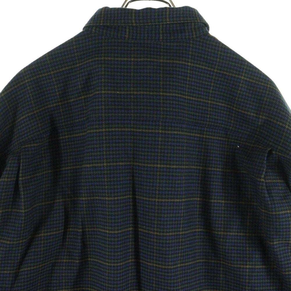 WTAPS(ダブルタップス) 24AW DECK/LS/COTTON.TWILL.TEXTILE テキスタイル コットンツイル チェック 長袖シャツ マルチカラー　242WVDT-SHM03