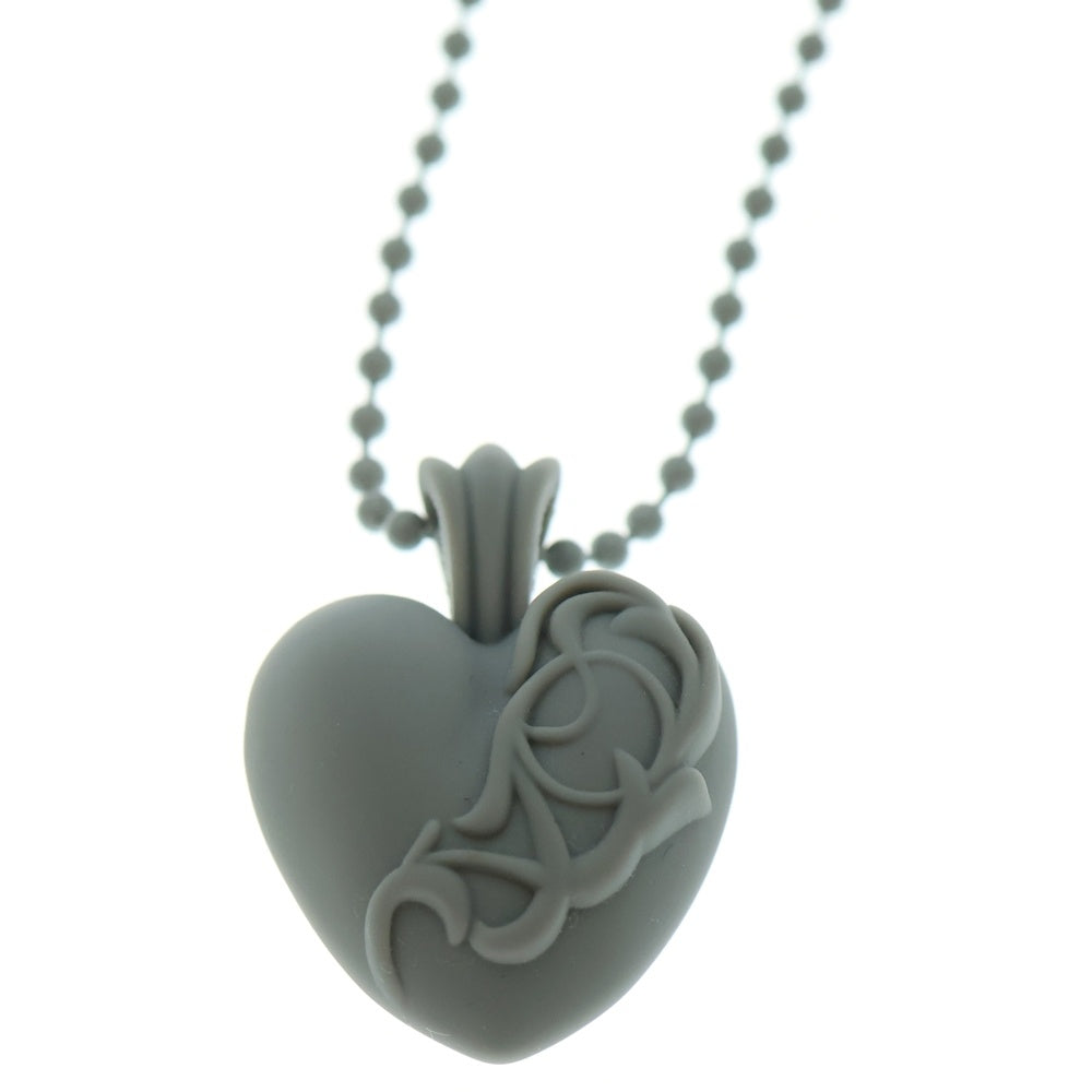 CHROME HEARTS(クロムハーツ) RUBBER HEART ハート ラバーネックレス シリコン グレー BCA307