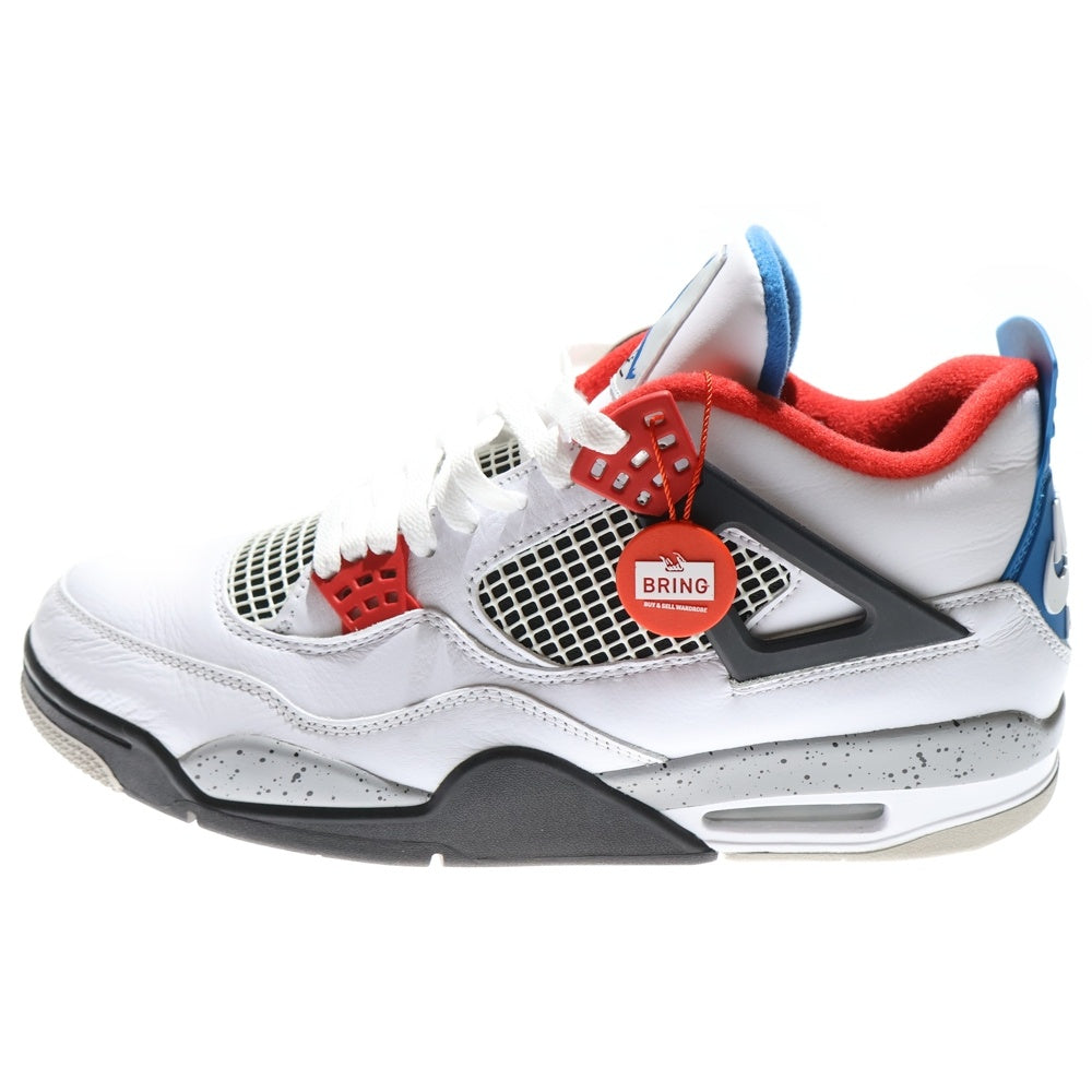 NIKE(ナイキ) AIR JORDAN 4 RETRO SE WHAT THE 4 エアジョーダン4 レトロ ワット ザ 4 ハイカットスニーカー ホワイト US12/30cm CI1184-146