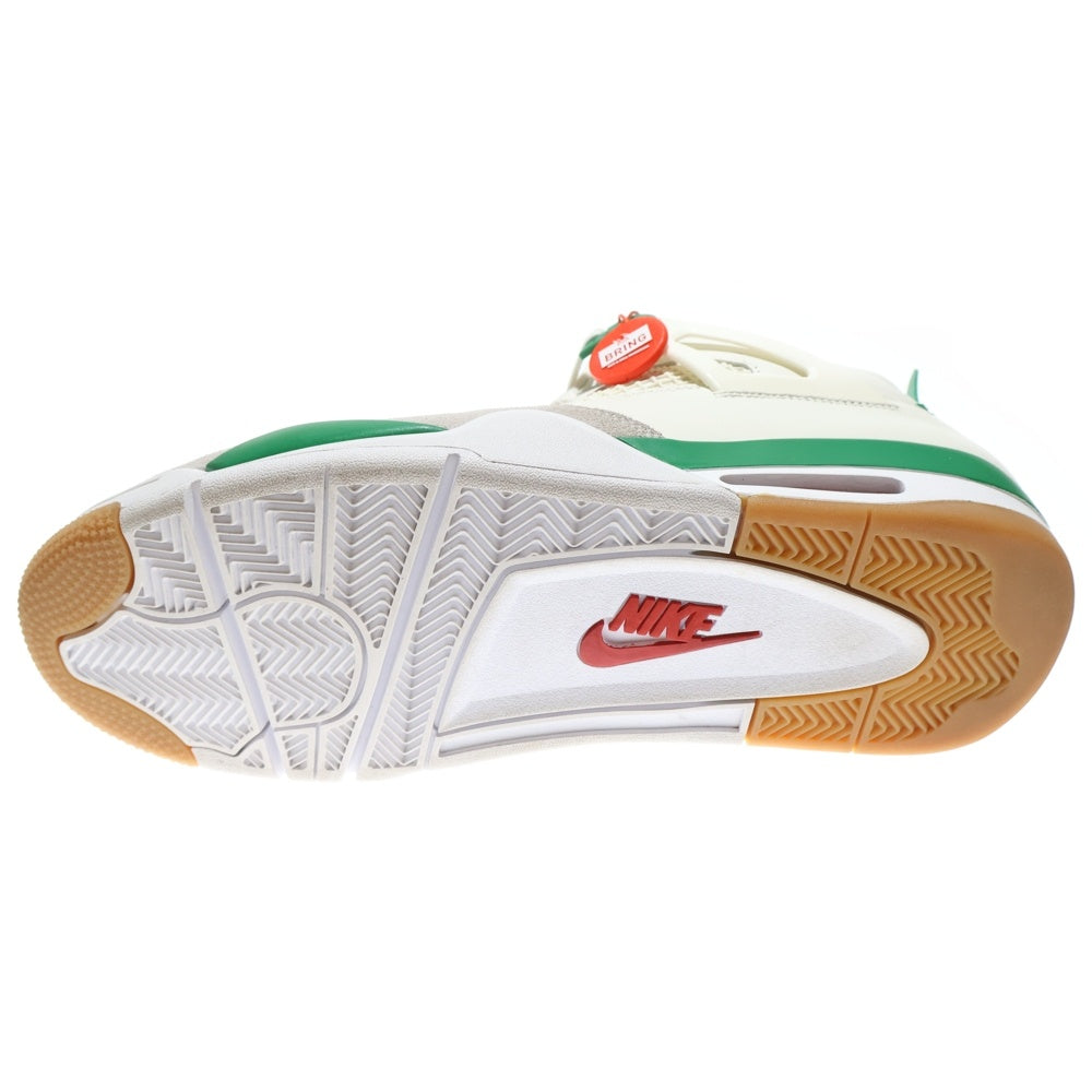 NIKE SB(ナイキエスビー) AIR JORDAN 4 RETRO SP Pine Green エアジョーダン 4 レトロ SP パイングリーン ハイカットスニーカー ホワイト/グリーン US12.5/30.5cm DR5415-103