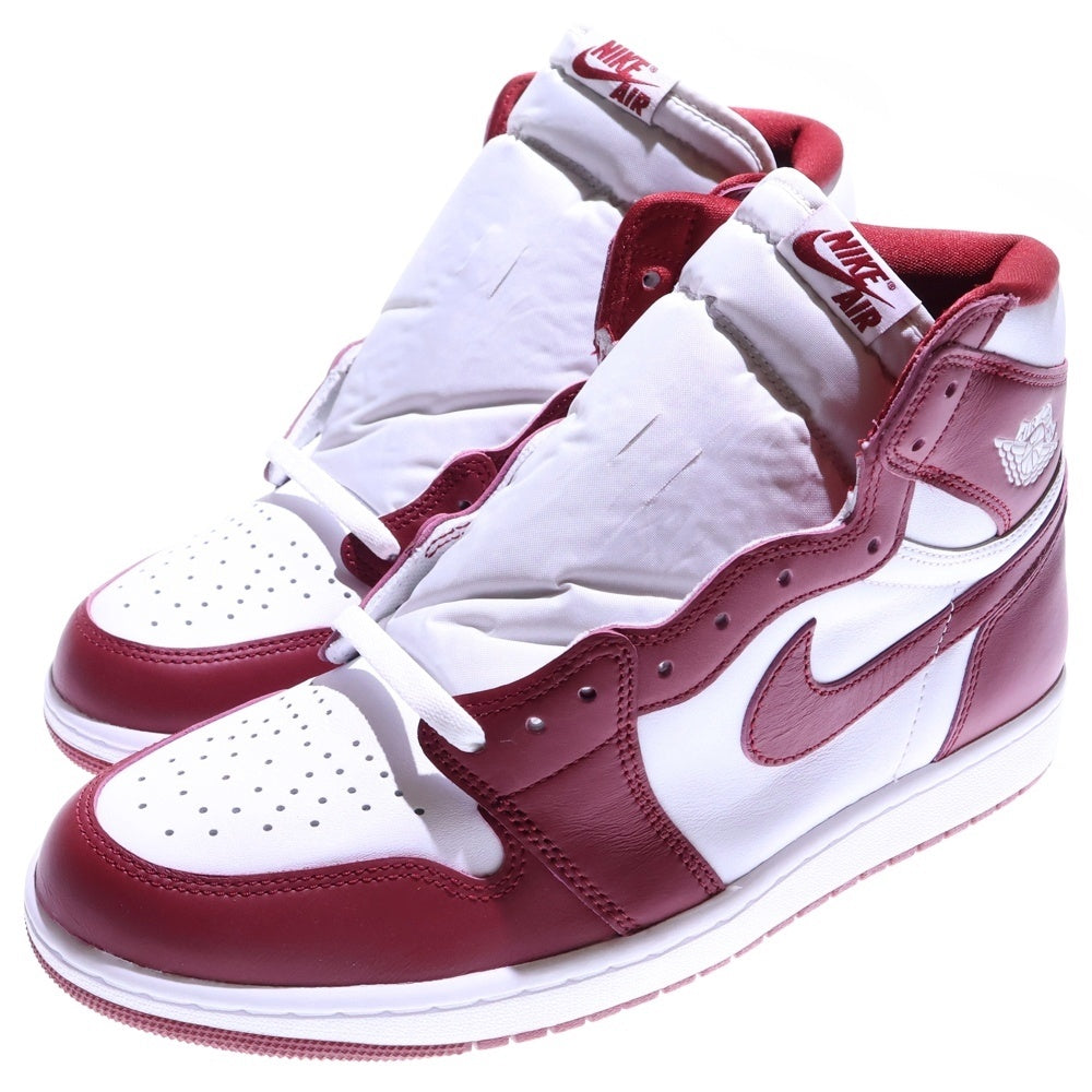 NIKE(ナイキ) AIR JORDAN 1 RETRO HIGH OG ARTISANAL RED エアジョーダン1 レトロ アーティザナルレッド ハイカットスニーカー US12/30cm DZ5485-160