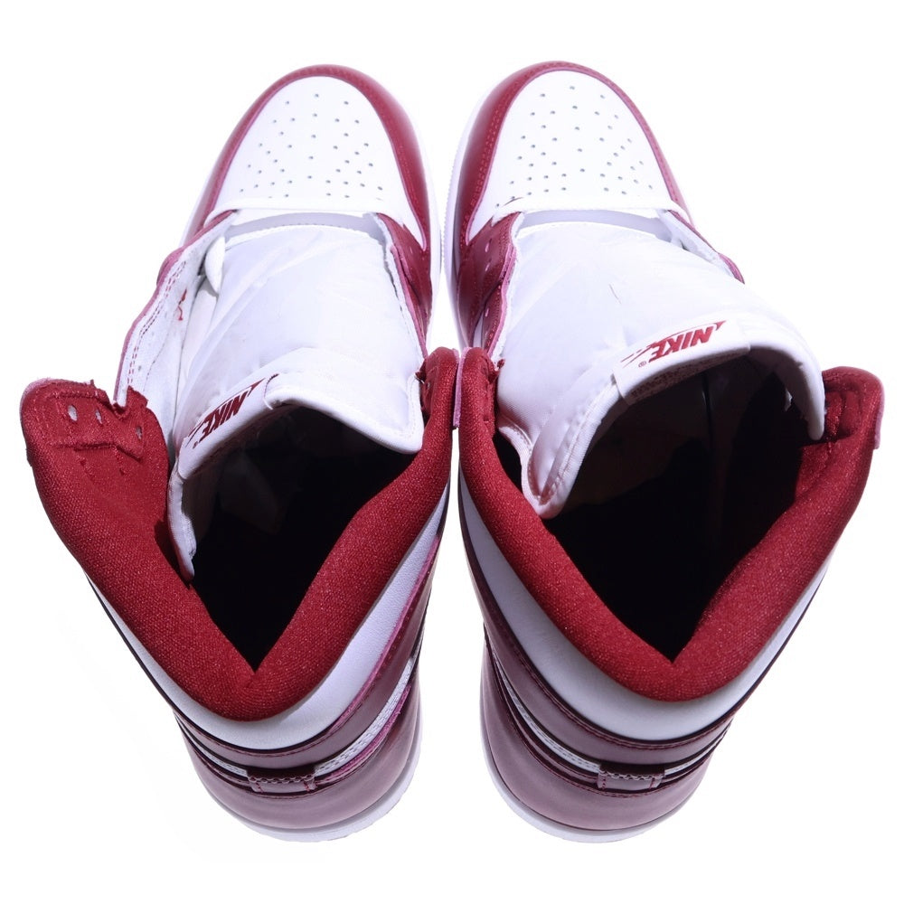 NIKE(ナイキ) AIR JORDAN 1 RETRO HIGH OG ARTISANAL RED エアジョーダン1 レトロ アーティザナルレッド ハイカットスニーカー US12/30cm DZ5485-160