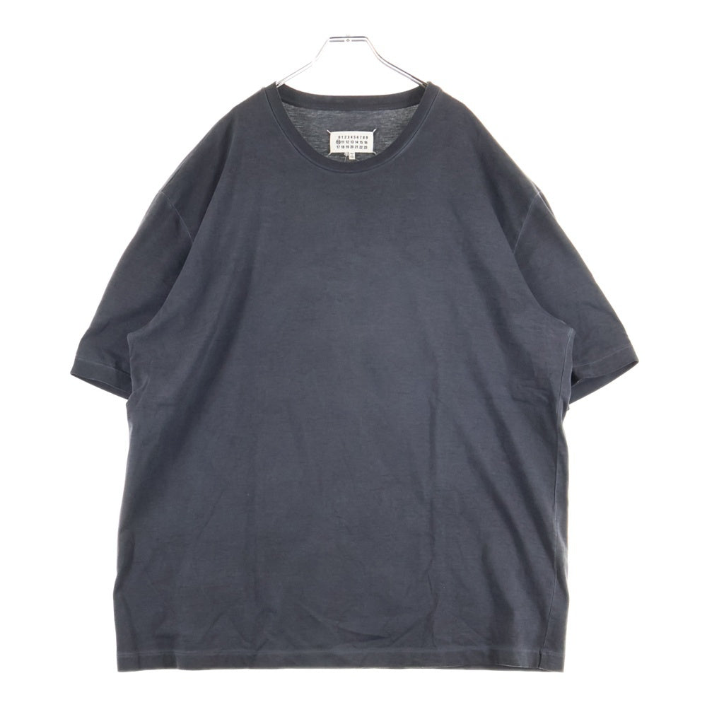Maison Margiela 10(メゾン マルジェラ) 24SS ガーメントダイ オーバーサイズ 半袖Tシャツ チャコールグレー S50GC0646