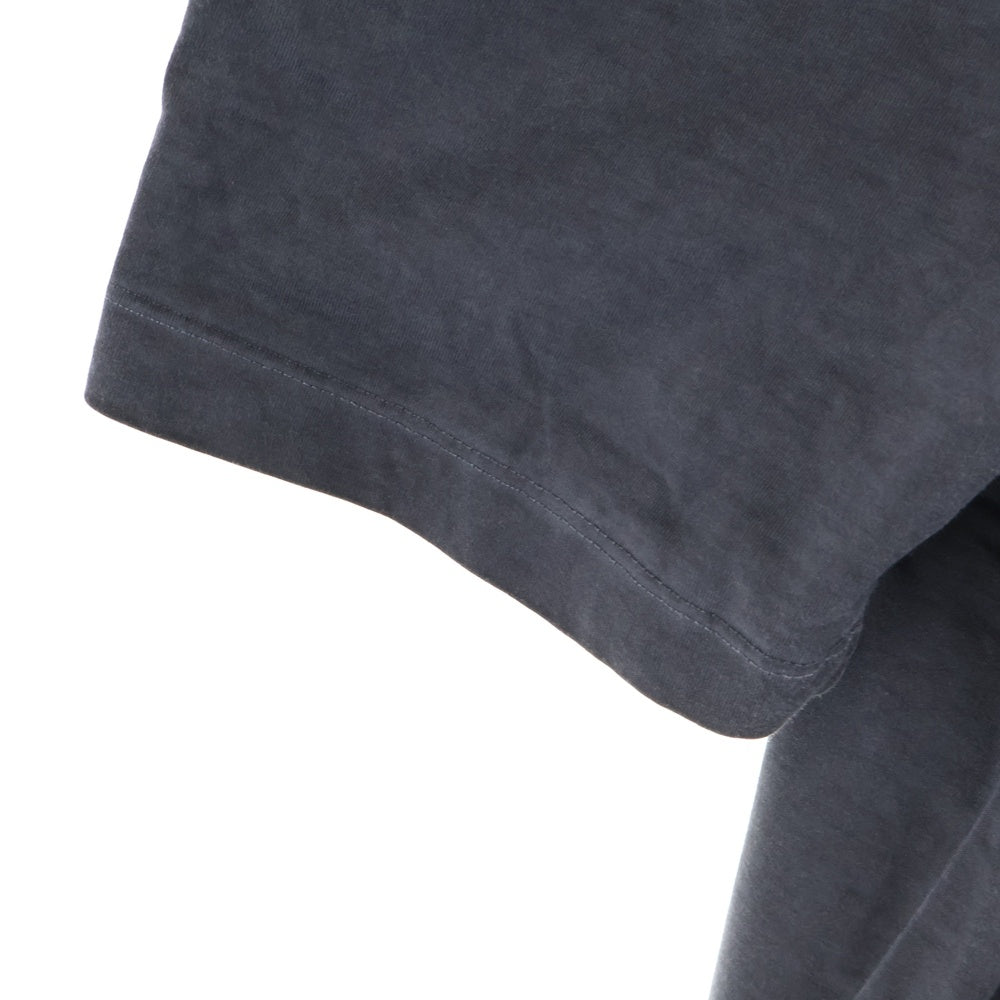 Maison Margiela 10(メゾン マルジェラ) 24SS ガーメントダイ オーバーサイズ 半袖Tシャツ チャコールグレー S50GC0646