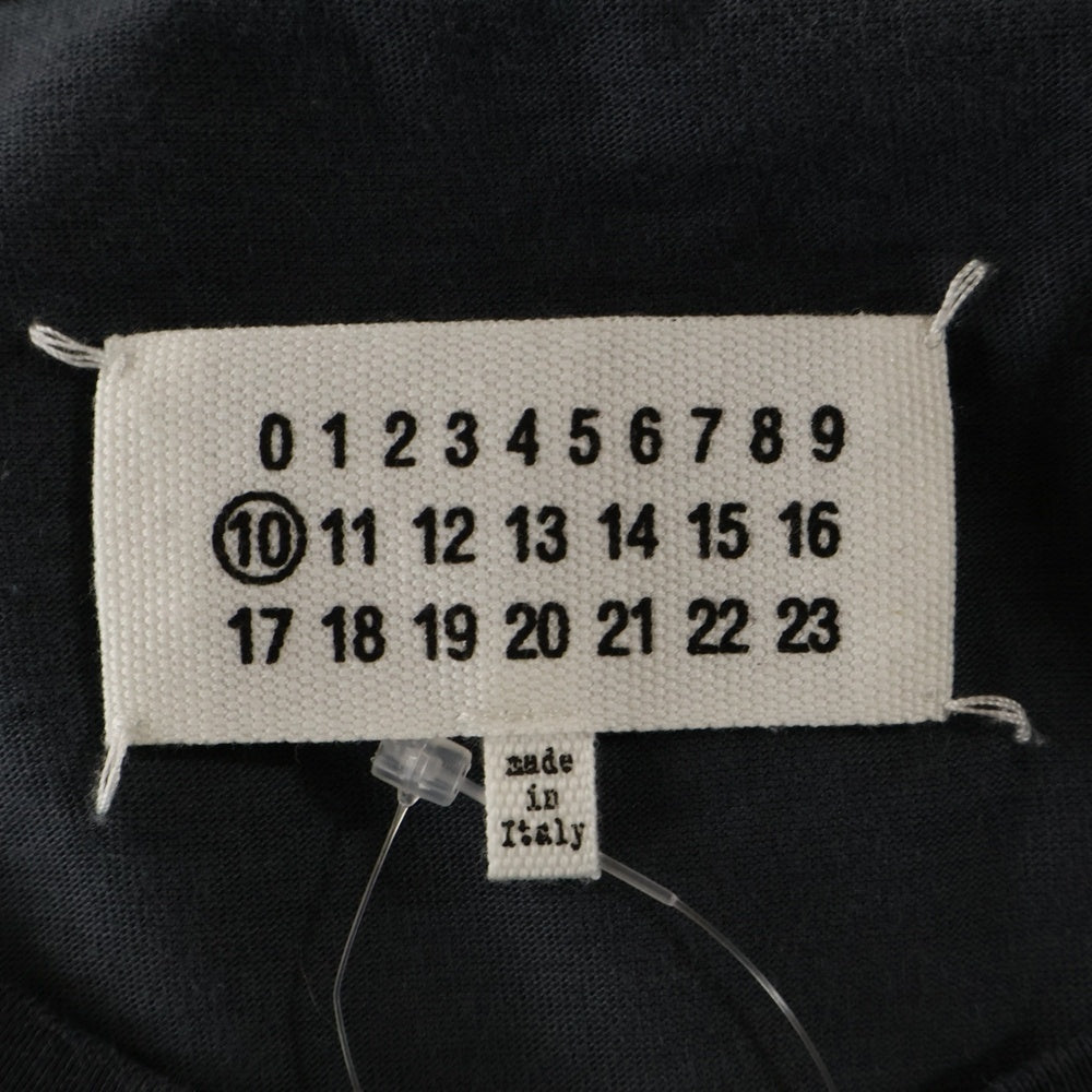 Maison Margiela 10(メゾン マルジェラ) 24SS ガーメントダイ オーバーサイズ 半袖Tシャツ チャコールグレー S50GC0646