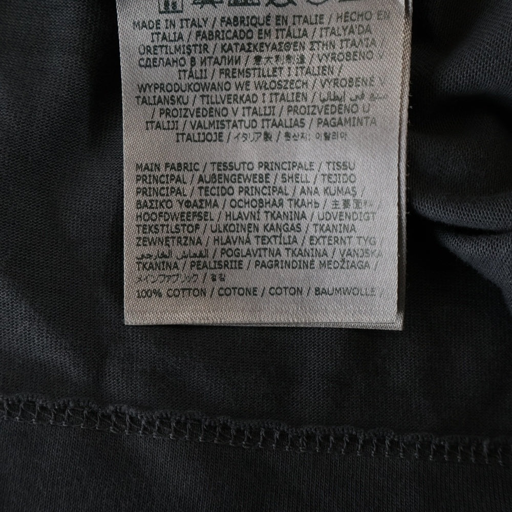 Maison Margiela 10(メゾン マルジェラ) 24SS ガーメントダイ オーバーサイズ 半袖Tシャツ チャコールグレー S50GC0646