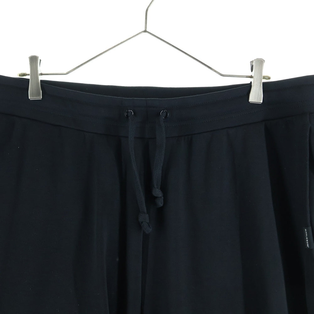 APPLEBUM(アップルバム) ロゴプリント イージー スウェット パンツ ブラック