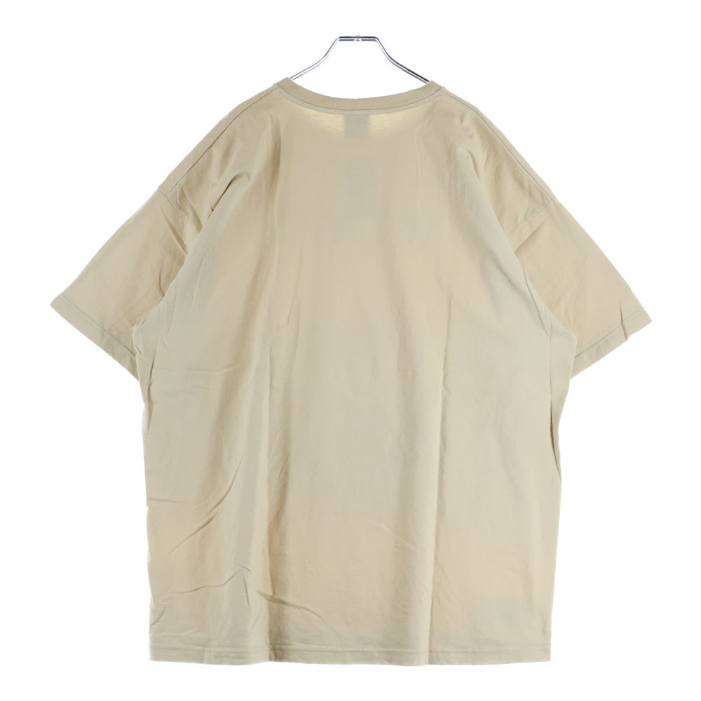 WTAPS(ダブルタップス) SNEAK ロゴプリント クルーネック 半袖Tシャツ カットソー ベージュ