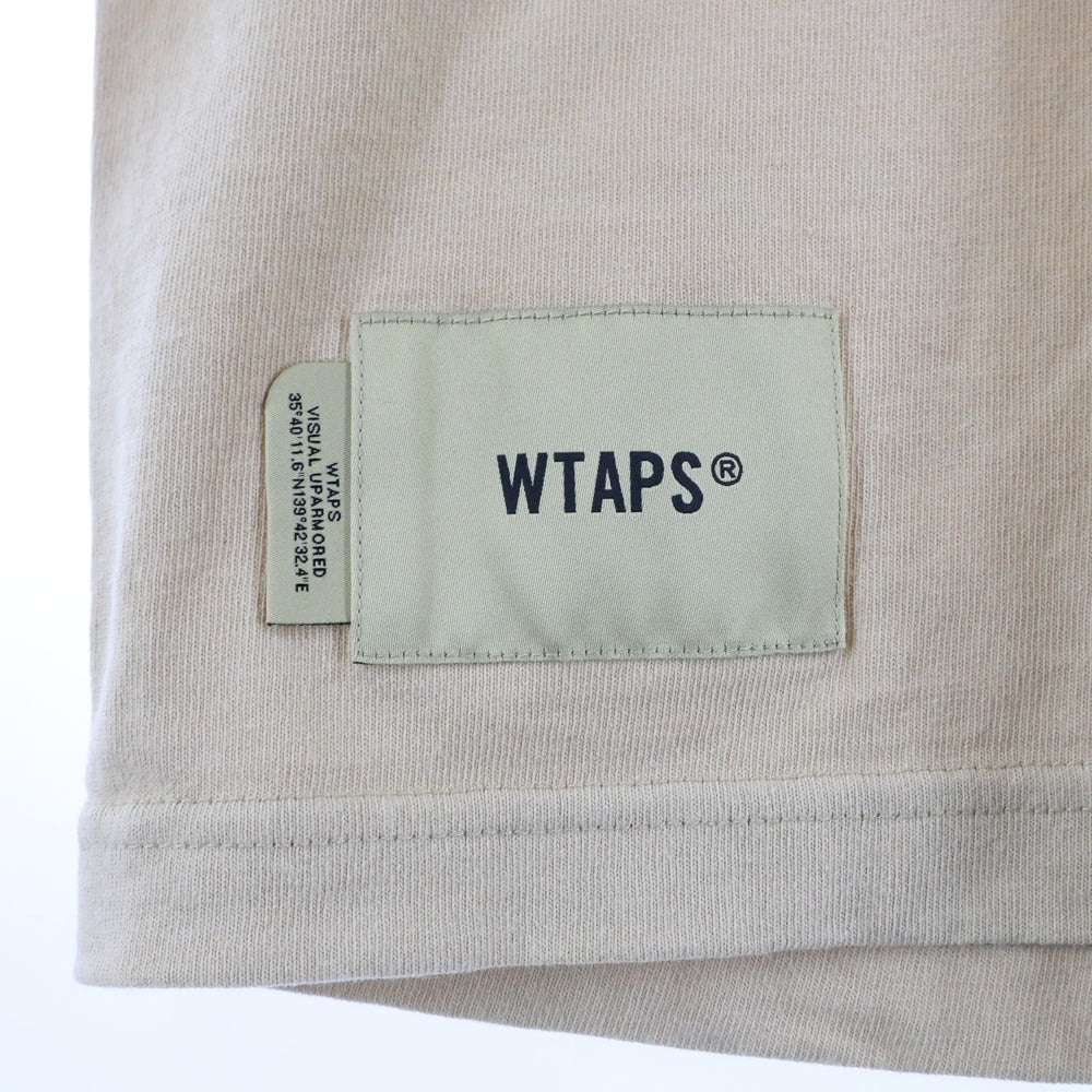 WTAPS(ダブルタップス) SNEAK ロゴプリント クルーネック 半袖Tシャツ