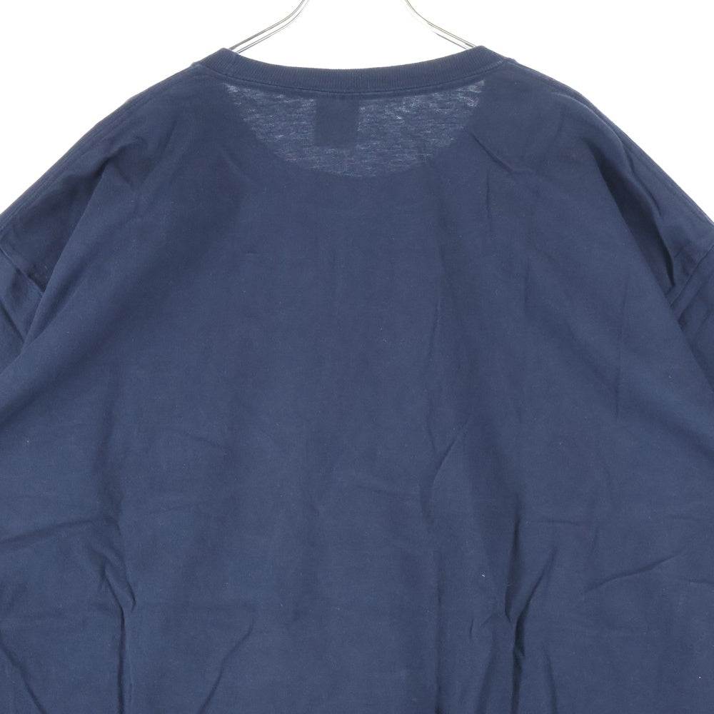 SUPREME(シュプリーム) 21SS ×KAWS Chalk Logo Tee カウズ チョークロゴ 半袖Tシャツ ネイビー