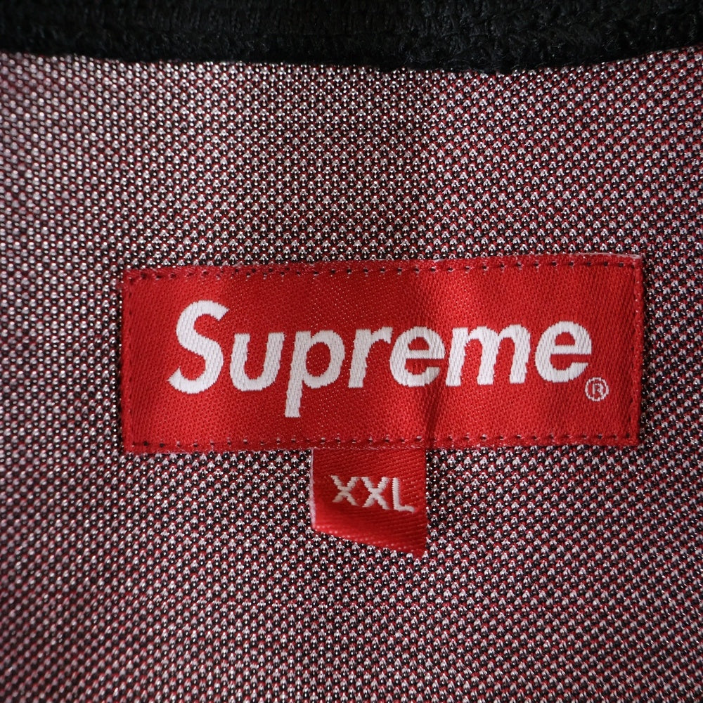 SUPREME(シュプリーム) 22AW World Famous Jacquard Track jacket ワールドフェイマス ロゴ ジャガード トラック ジャケット ブラック