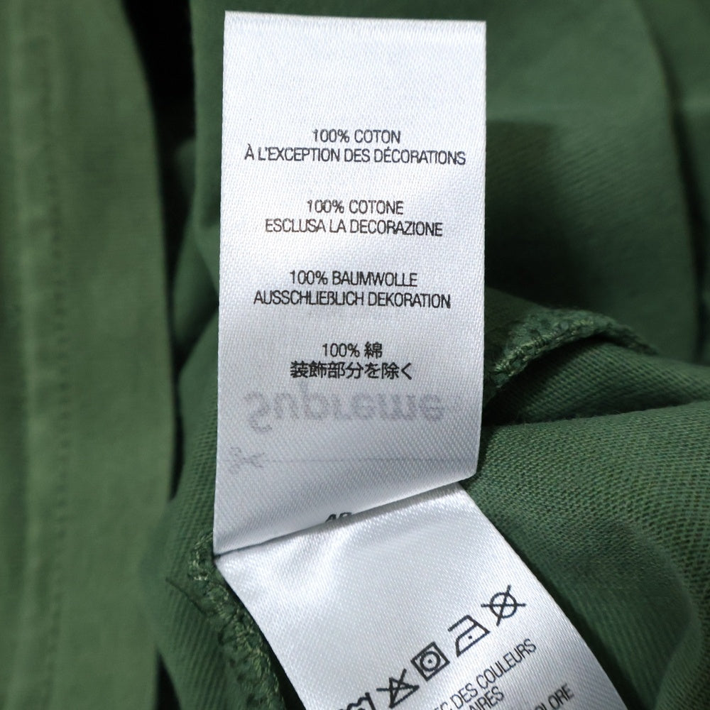 SUPREME(シュプリーム) 22SS Acid Wash S/S Top Tee アシッド ウォッシュ 半袖Tシャツ カーキ