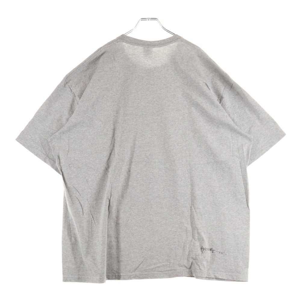 SUPREME(シュプリーム) 22SS Ralph Steadman Box Logo Tee ラルフステッドマン ボックスロゴプリント 半袖Tシャツ カットソー グレー