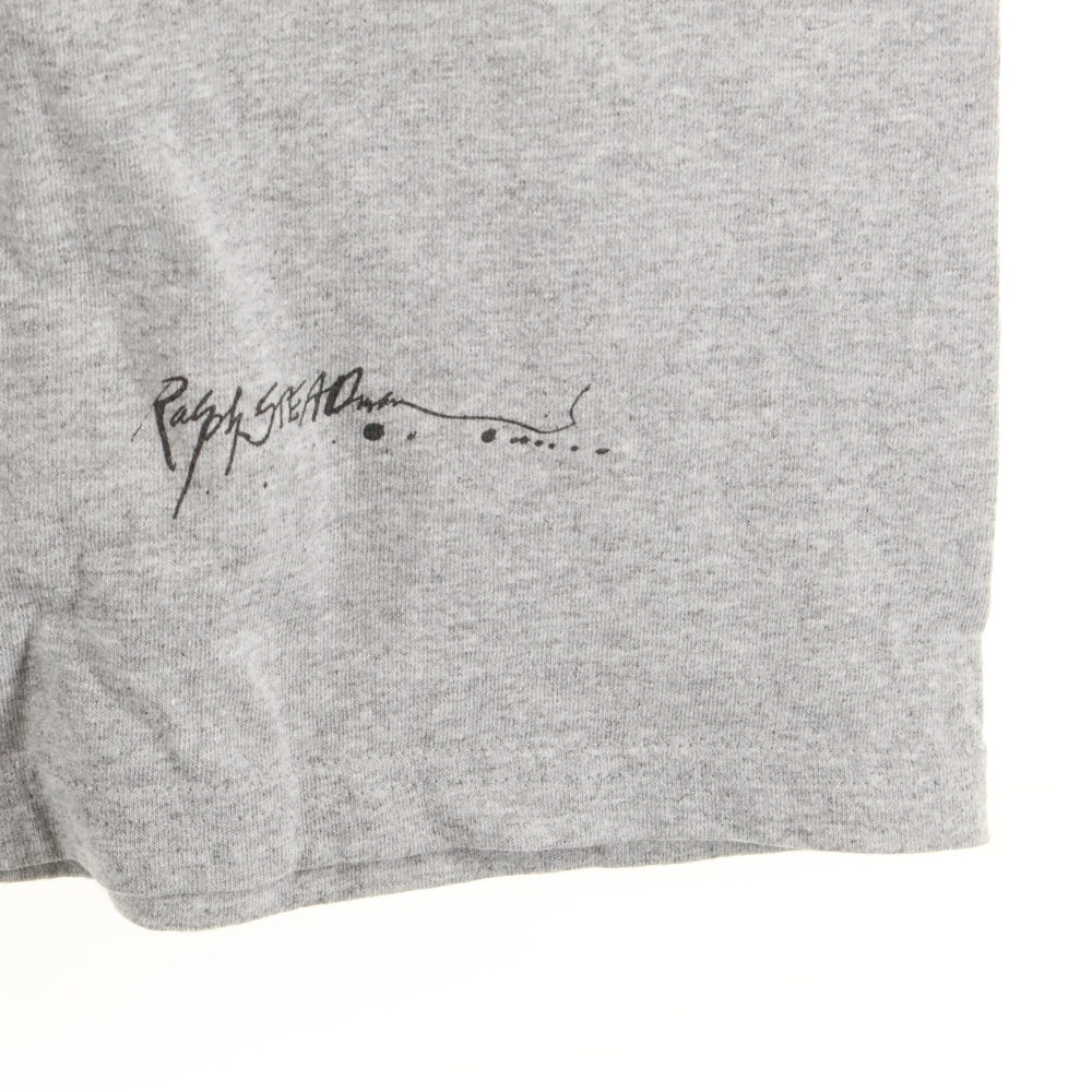 SUPREME(シュプリーム) 22SS Ralph Steadman Box Logo Tee ラルフステッドマン ボックスロゴプリント 半袖Tシャツ カットソー グレー