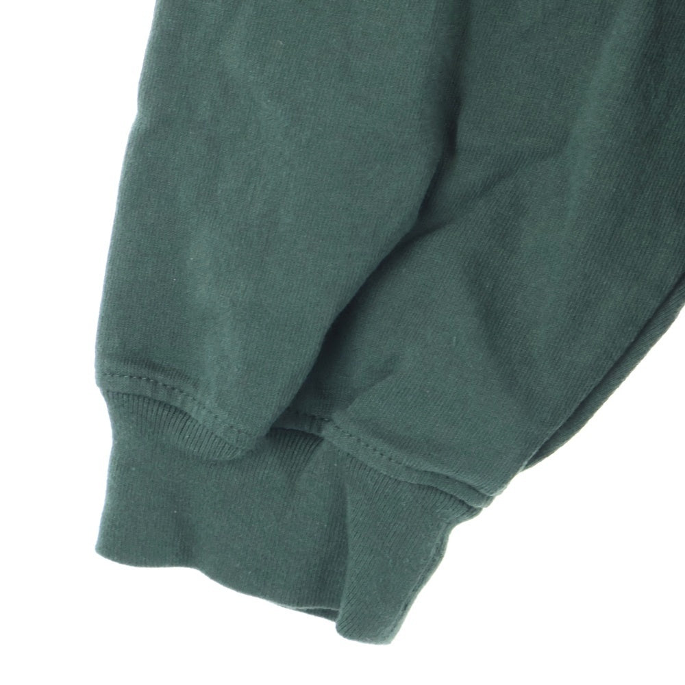 WTAPS(ダブルタップス) 23AW AII 01 LS COTTON PROTECT ロゴ刺繍 長袖Tシャツ ロンT グリーン 232ATDT-CSM06