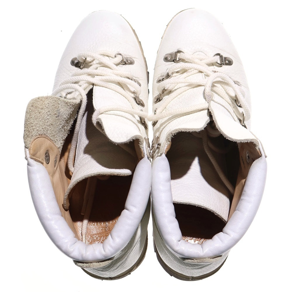 PARABOOT(パラブーツ) AVORIAZ アヴォリアーズ レザー マウンテンブーツ トレッキングブーツ ホワイト