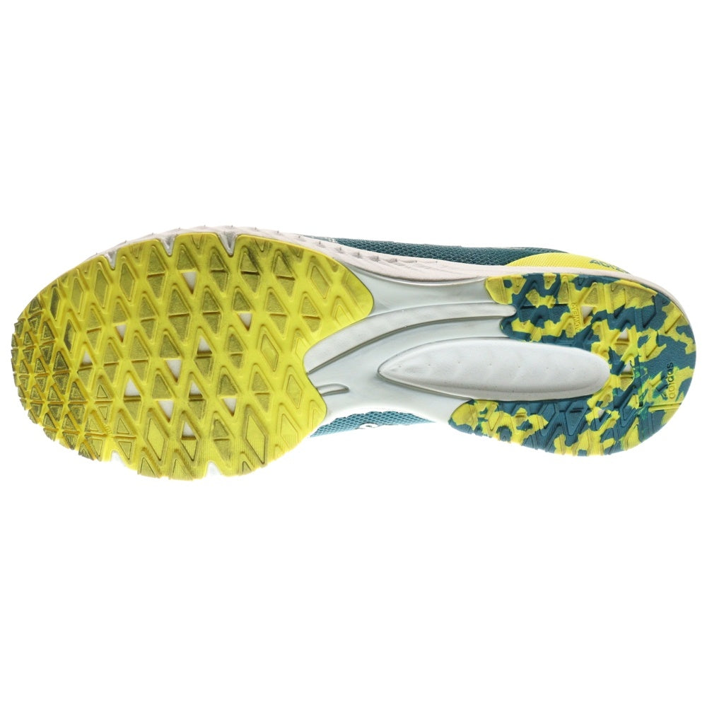 adidas(アディダス) ADIZERO RC WIDE アディゼロ RC ワイド メッシュ ローカットスニーカー グリーン/イエロー US8/26cm BB7362