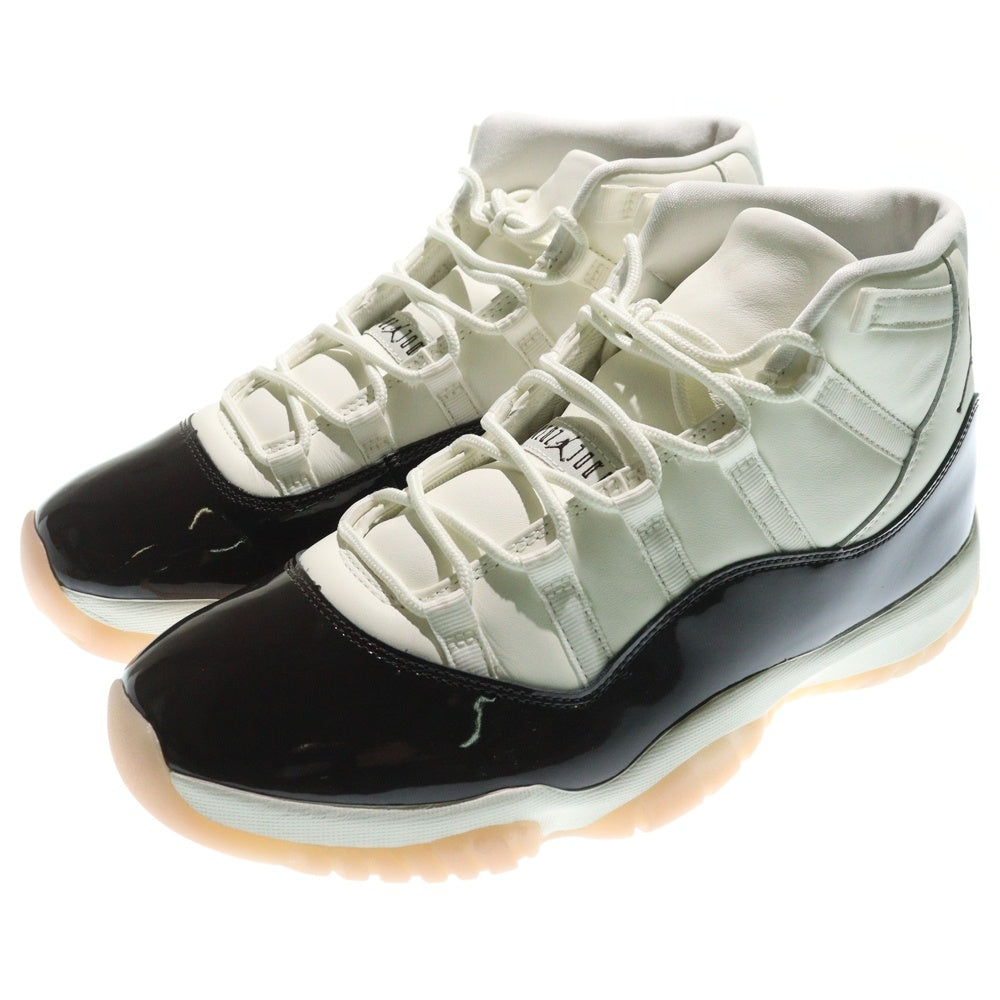 NIKE(ナイキ) WMNS AIR JORDAN11 RETRO NEAPOLITAN ウィメンズ エアジョーダン11 ナポリタン ハイカットスニーカー ホワイト/ブラウン US12/29cm AR0715-101