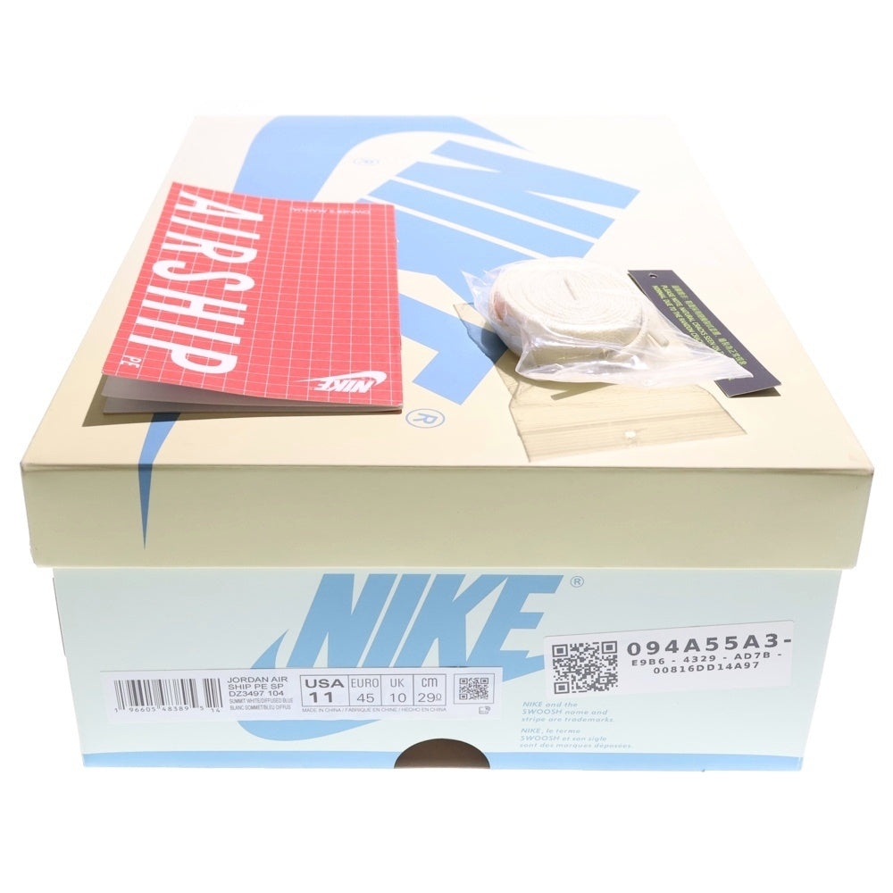 NIKE(ナイキ) AIR SHIP SP EVERY GAME DIFFUSED BLUE エアシップ エブリゲーム ディフューズドブルー ハイカットスニーカー ホワイト US11/29cm DZ3497-104