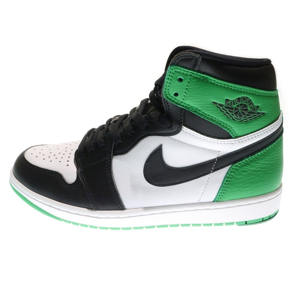 NIKE(ナイキ) AIR JORDAN 1 RETRO HIGH OG LUCKY GREEN エアジョーダン1 レトロ ラッキーグリーン ハイカットスニーカー グリーン/ホワイト US10.5/28.5cm DZ5485-031