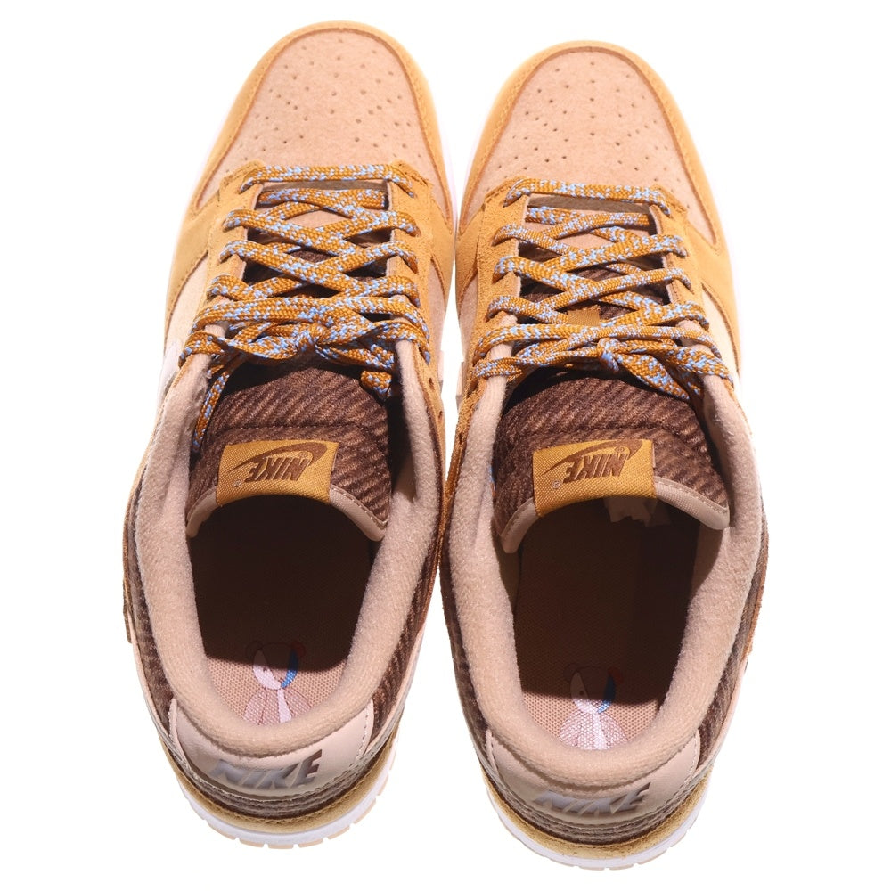 NIKE(ナイキ) DUNK LOW SE TEDDY BEAR ダンク テディベア ローカットスニーカー ブラウン US11/29cm DZ5350-288