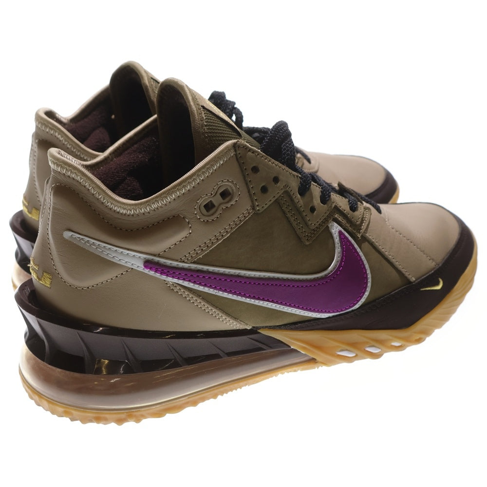 NIKE(ナイキ) ×ATMOS LEBRON 18 LOW NRG VIOTECH アトモス レブロン18 バイオテック ローカットスニーカー ブラウン US11/29cm CW3153-200