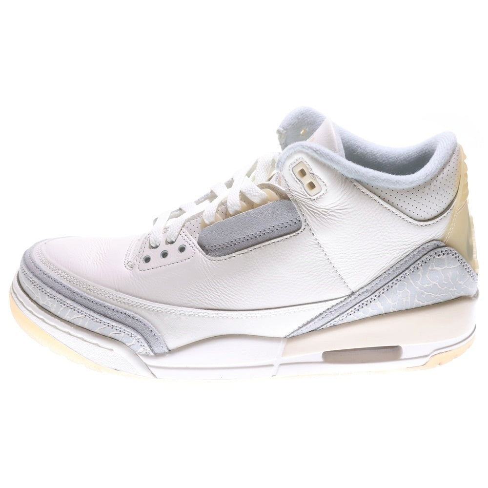 NIKE(ナイキ) AIR JORDAN 3 RETRO エアジョーダン3 レトロ スニーカー アイボリー US10.5/28.5cm FJ9479-100