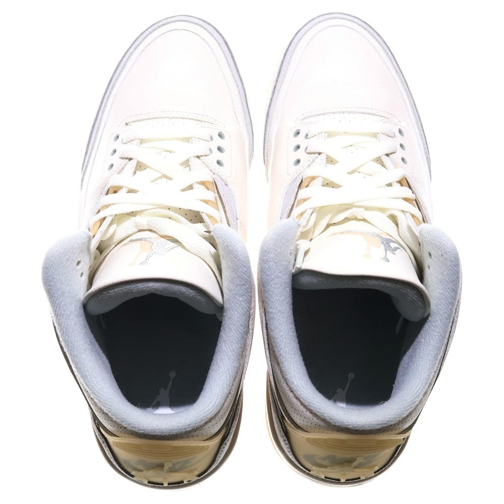 NIKE(ナイキ) AIR JORDAN 3 RETRO エアジョーダン3 レトロ スニーカー アイボリー US10.5/28.5cm FJ9479-100