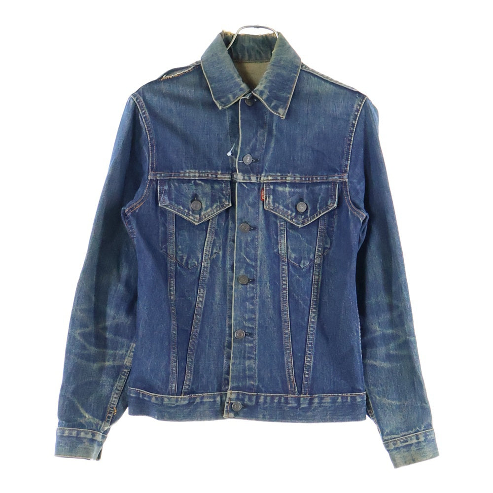 Levi's(リーバイス) VINTAGE 60-70s 70505 4th ビッグE ボタン裏526 不均等V ポケット裏シングル デニムジャケット インディゴ