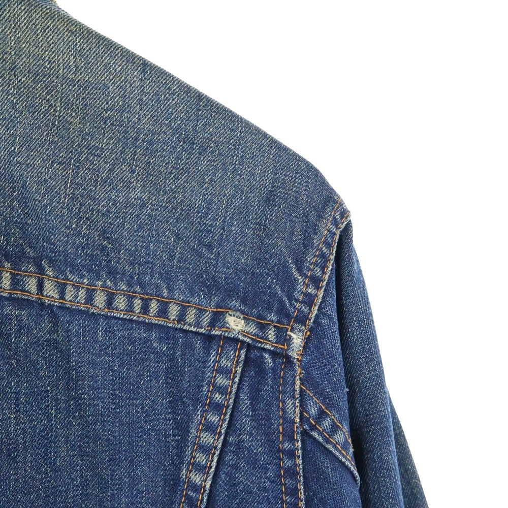 Levi's(リーバイス) VINTAGE 60-70s 70505 4th ビッグE ボタン裏526 不均等V ポケット裏シングル デニムジャケット インディゴ