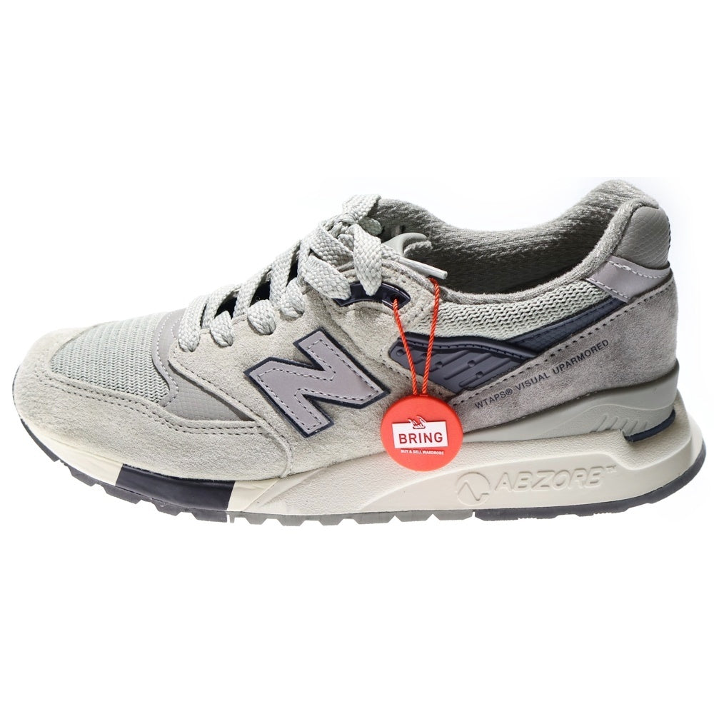 New Balance(ニューバランス) ×WTAPS U998WT ダブルタップス スエード ローカットスニーカー グレー US7.5/25.5cm